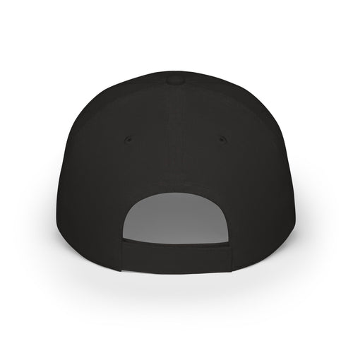 Big Dude Fishing Co. Low Profile Baseball Cap – 'Live Bigger' Embroidered Hat