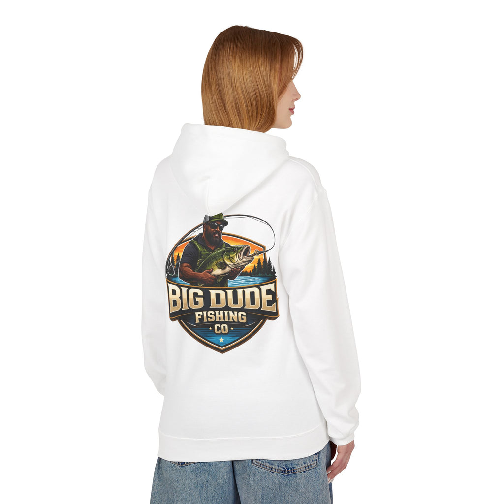 Fishing Hoodie - “Big Dude Fishing Co.” Graphic Pullover