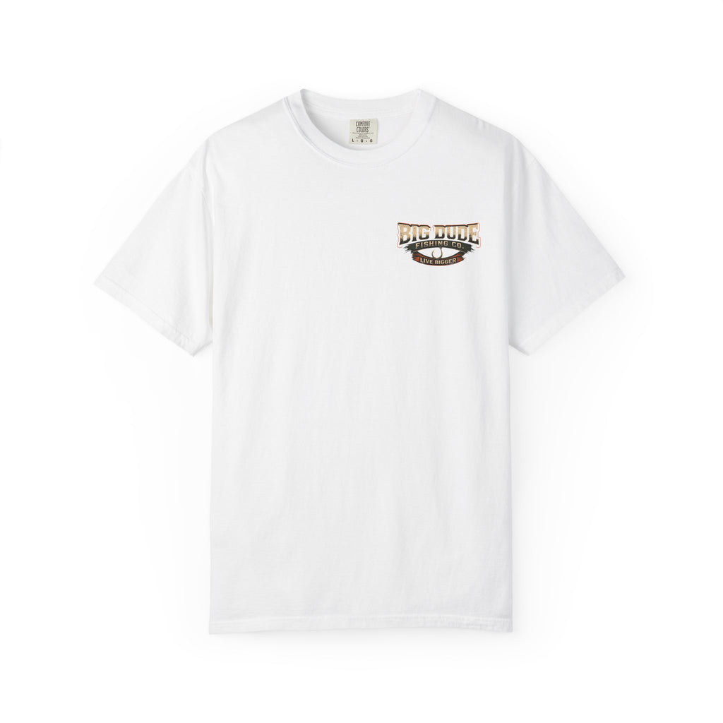 Fishing T-Shirt — "Big Dude Fishing" Graphic Tee