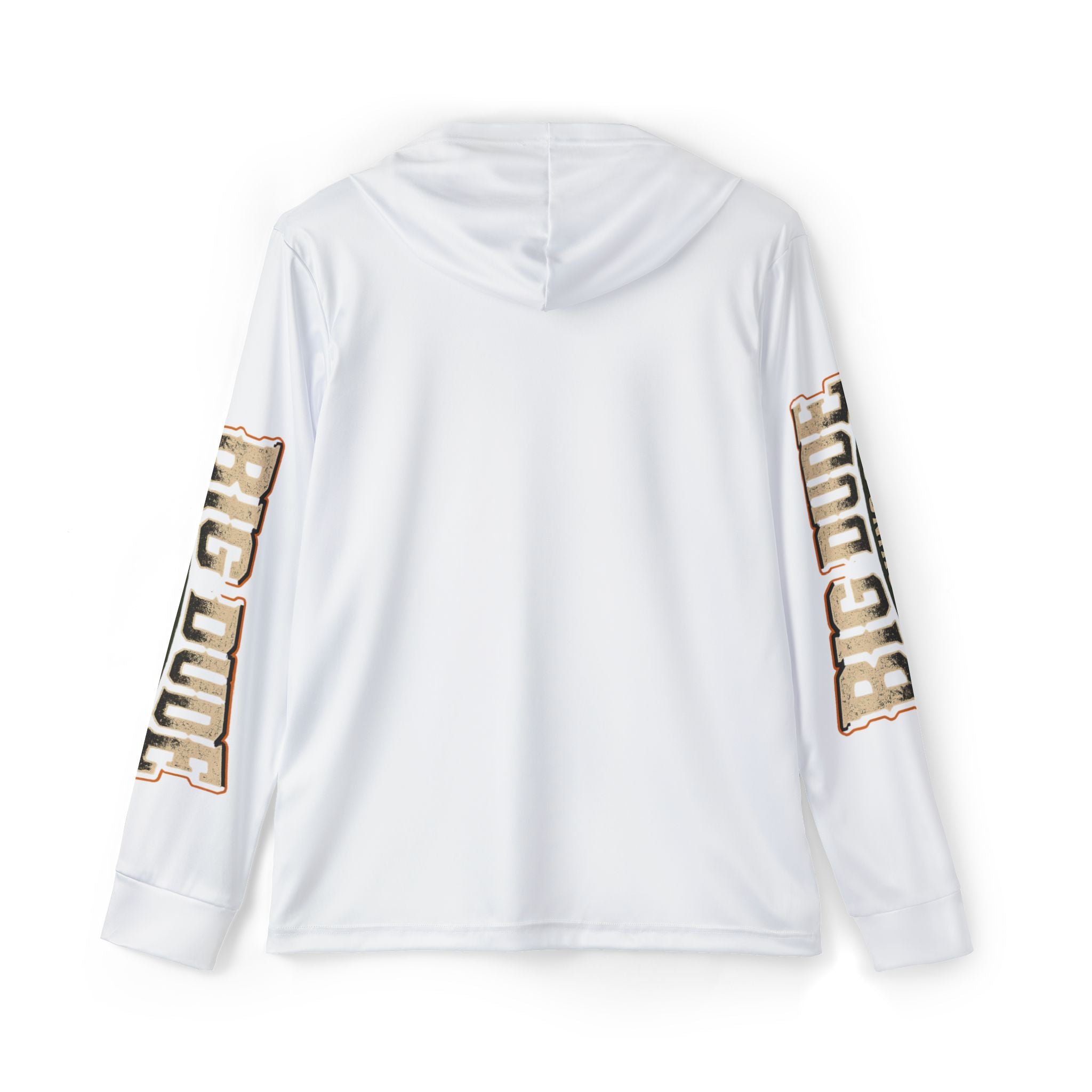 Big Dude Fishing Co. Men's Fishing Hoodie — 'Live Bigger' Performance Warmup