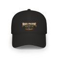 Big Dude Fishing Co. Low Profile Baseball Cap – 'Live Bigger' Embroidered Hat